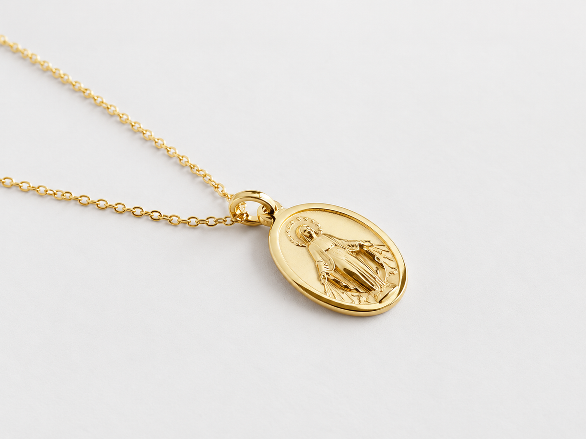 Maria Medallion Necklace