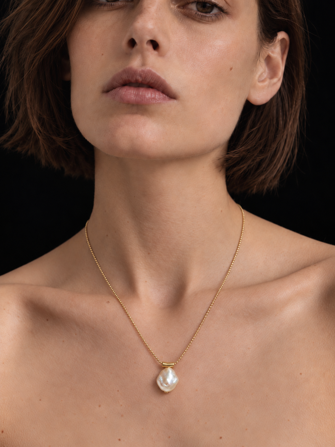 Eira Baroque Pearl Necklace